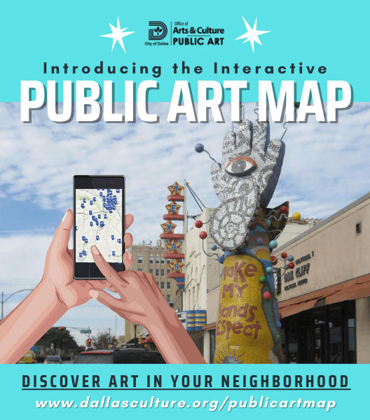 Explore Public Art all around Dallas with a new Interactive Map City