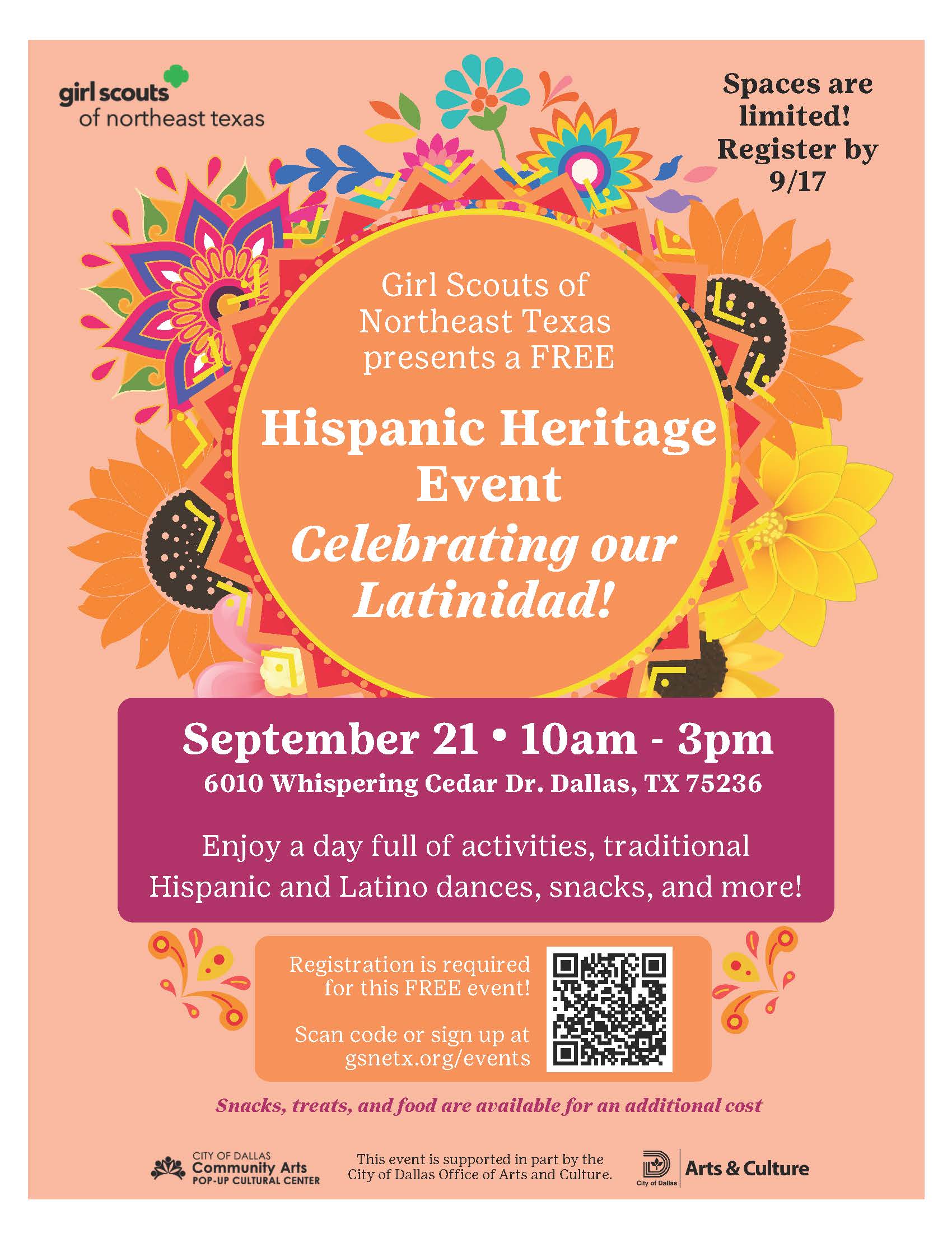 National Hispanic Heritage Month 2024 - City of Dallas Office of Arts ...