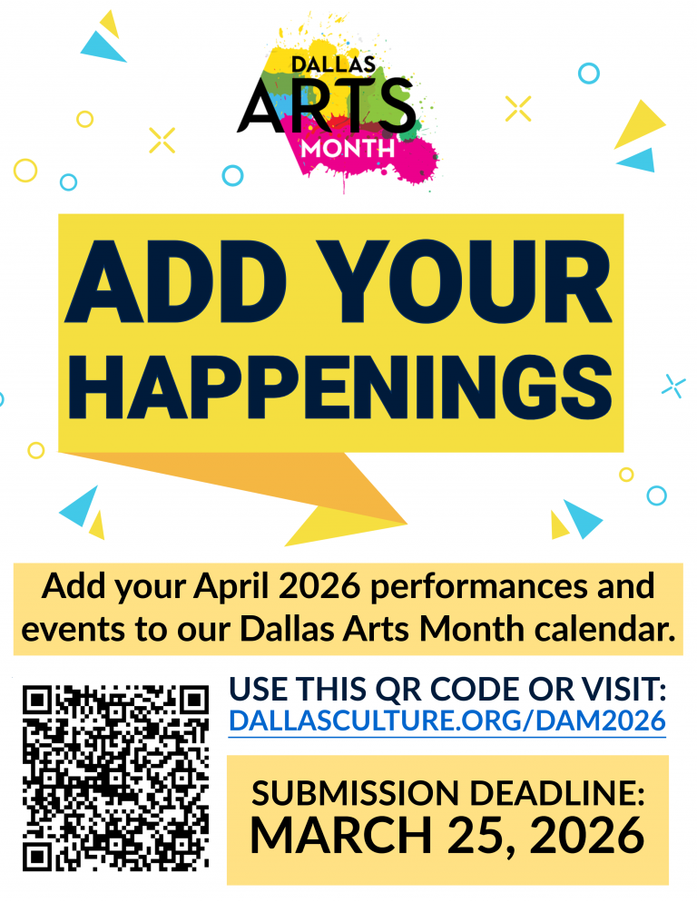 Dallas Arts Month 2026