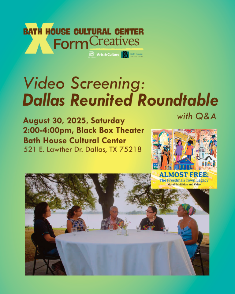 Video Viewing: Dallas Reunited Roundtable Interview – Bath House ...