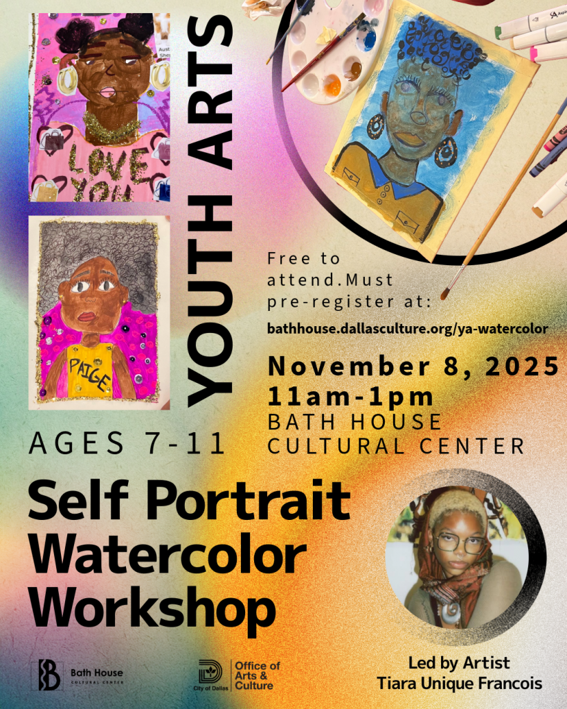 Youth Arts: Self Portrait Watercolor Workshop