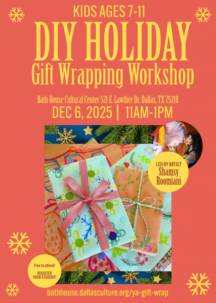 Kids (AGES 7-11) DIY Holiday Gift Wrapping Workshop