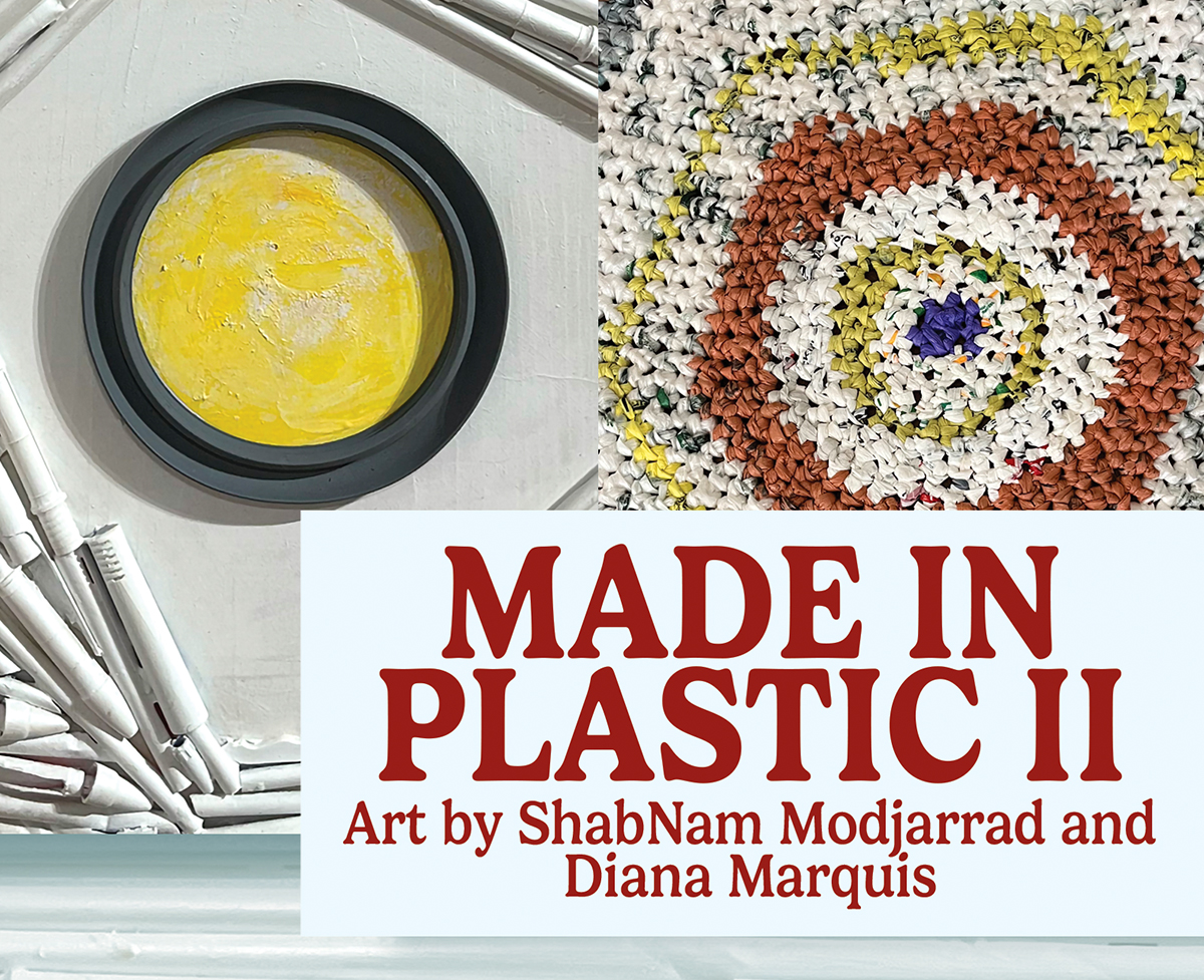 Made in Plastic II: Art by ShabNam Modjarrad and Diana Marquis