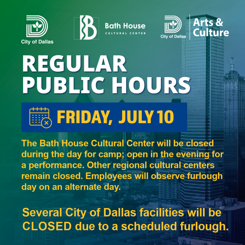 Facility Schedule for the Upcoming City of Dallas Furlough Day