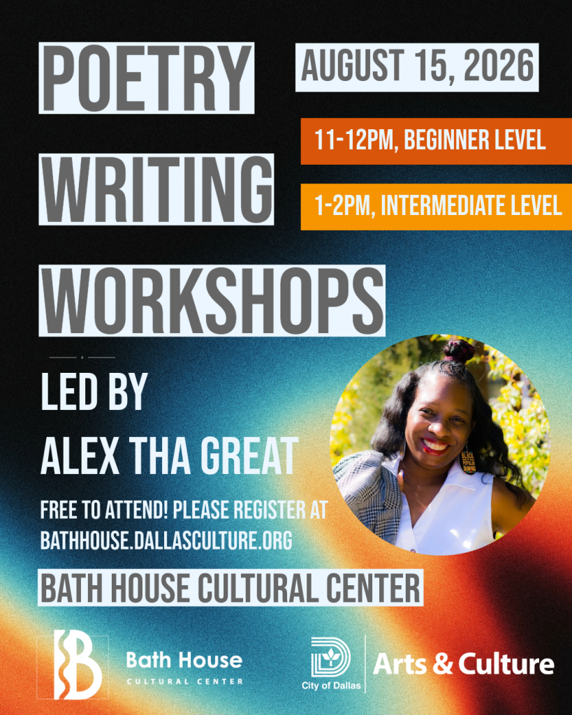 Poetry Workshop with Alex Tha Great